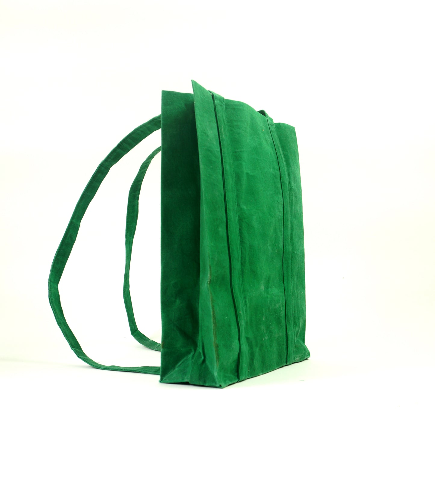 GREEN Waxed Canvas Backpack