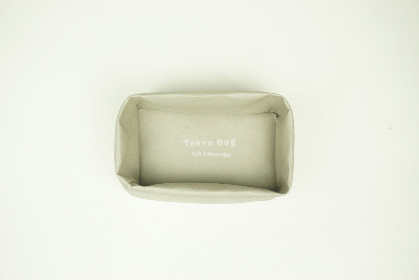 Custom sized bread basket for dining in style, Minimalist kitchen and bathroom storage made by washable kraft paper