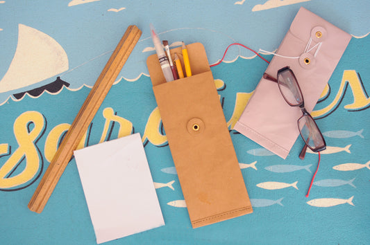 Washable Paper Pen / Eye Glass case