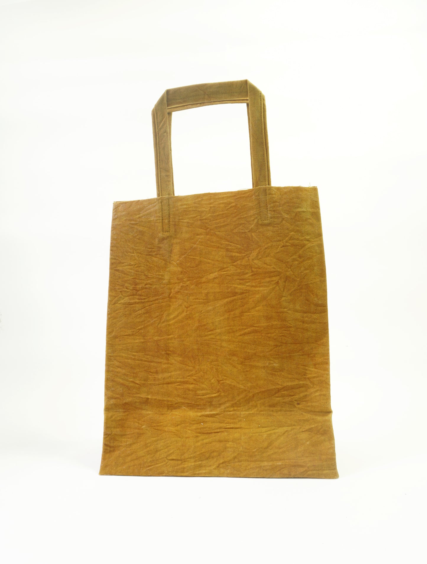 YELLOW Waxed Canvas Tote