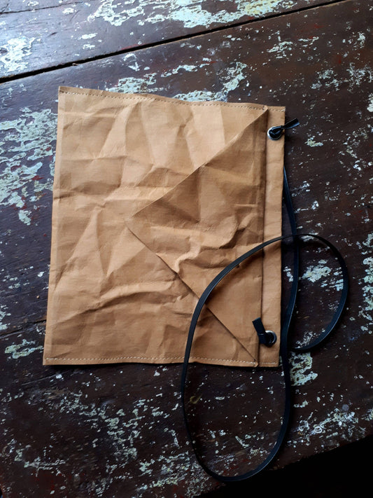 Shoulder Envelop bag made from washable & reusable brown kraft paper