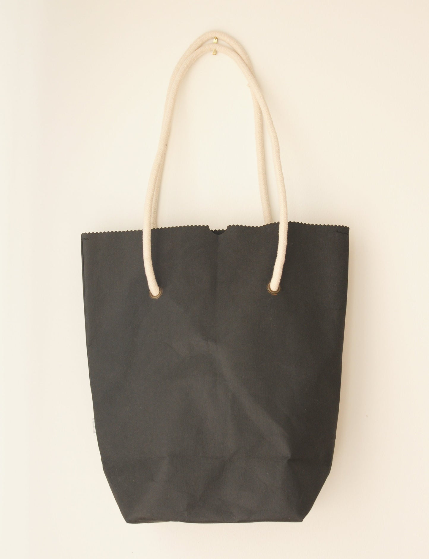 Tote bag made from washable & reusable brown kraft paper